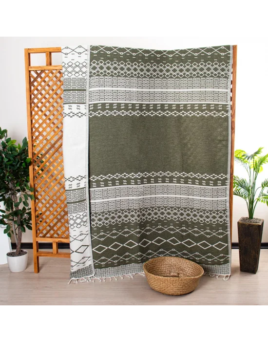 Anatolian Green Throw