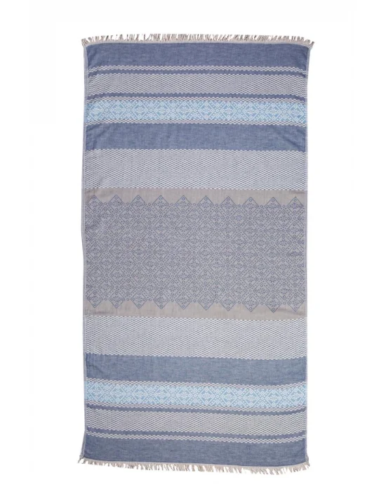 Ancilla Navy Blue Peshtemal