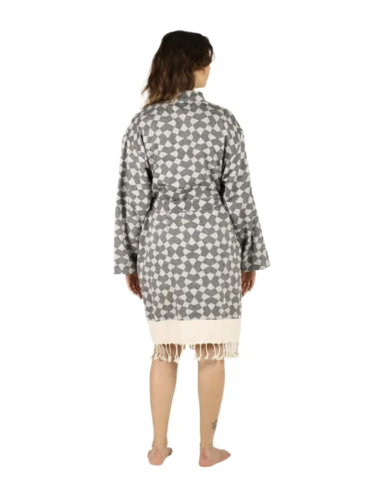 Aphrodithe Black Bathrobe