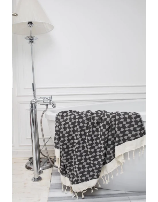 Aphrodithe Black Peshtemal