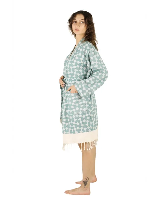 Aphrodithe Green Bathrobe