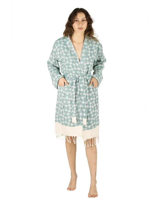Aphrodithe Green Bathrobe