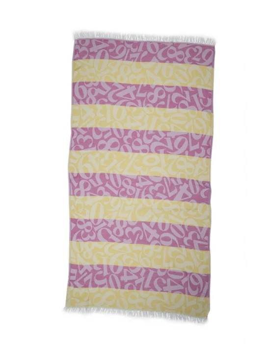 Apollonia Pink & Yellow Peshtemal