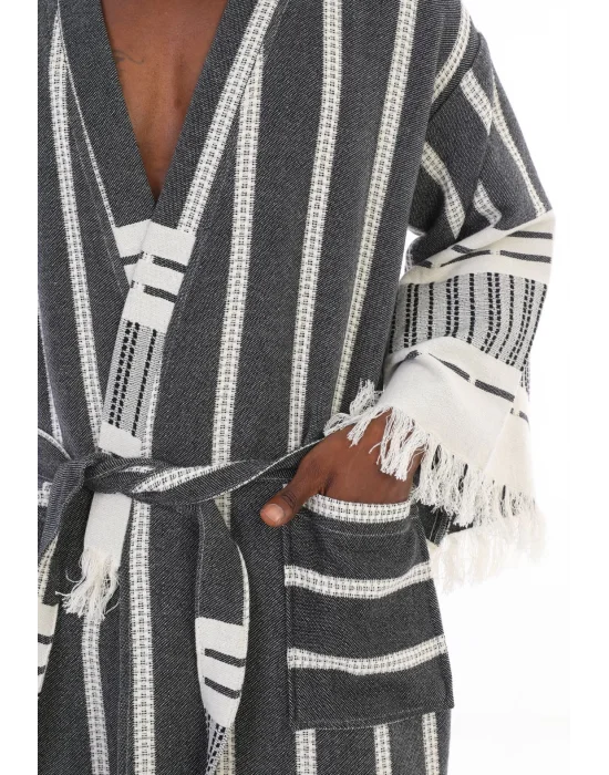 Astrea Black Bathrobe