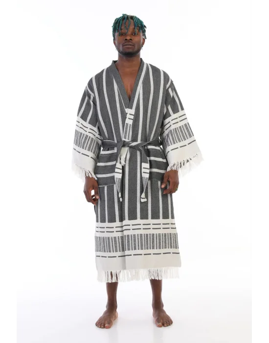 Astrea Black Bathrobe