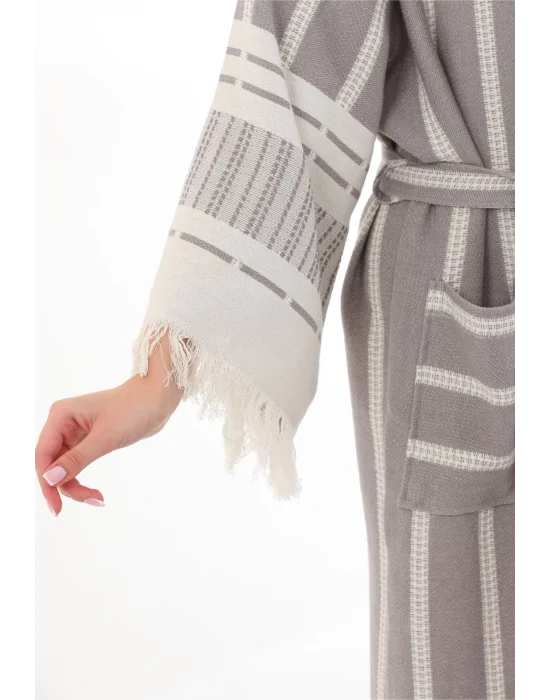 Astrea Grey Bathrobe
