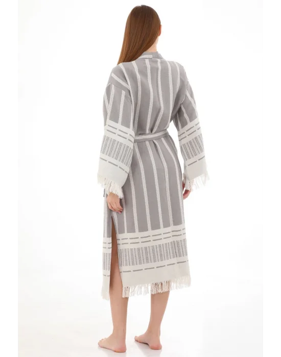 Astrea Grey Bathrobe