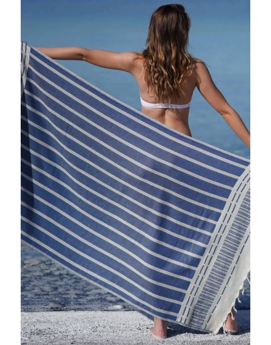 Astrea Navy Blue Peshtemal