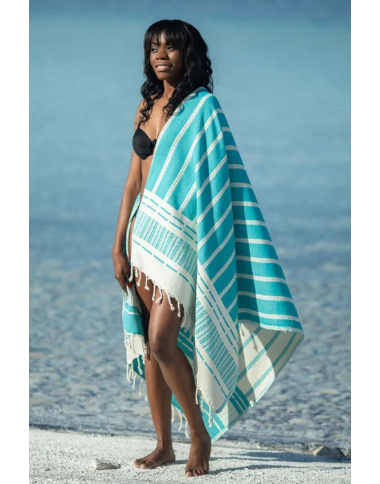 Astrea Turquoise Peshtemal