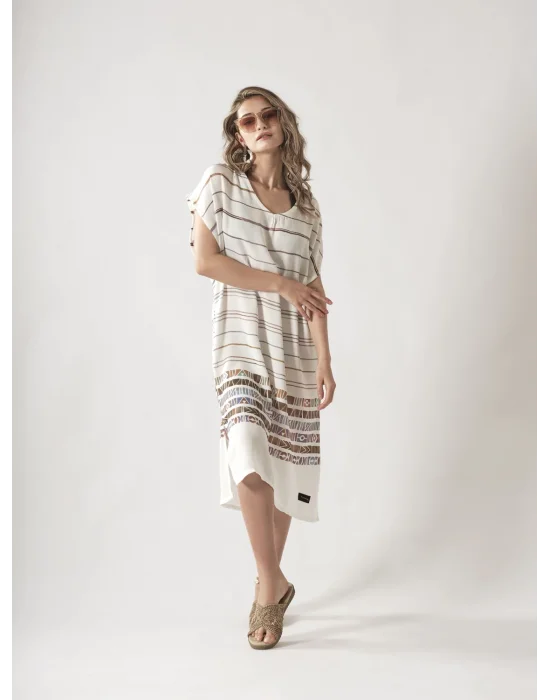 Back Tied Ethnic Dress