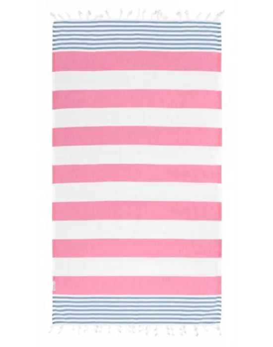 Boreas Peshtemal Rosa & Blu Denim