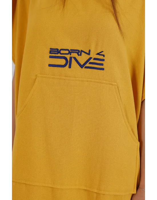 Born 4 Dive - MUSTARD SURF PONCHO