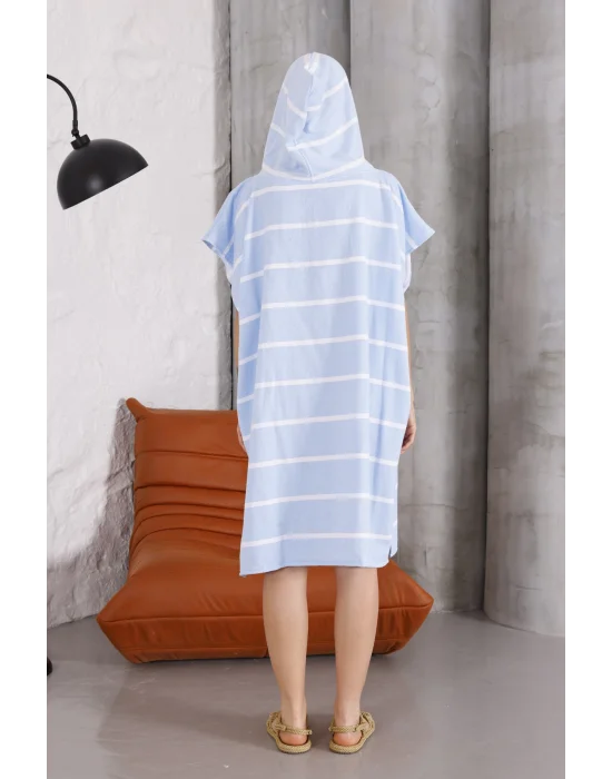 Turquoise Poncho