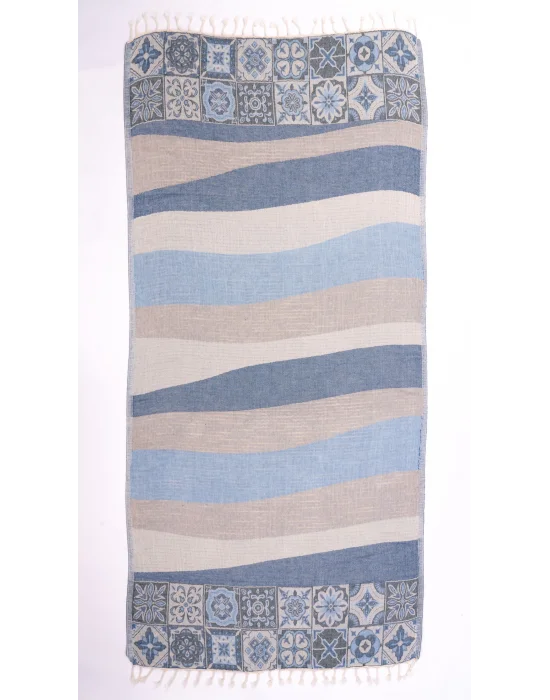 Caria Blue Peshtemal