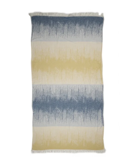 Cavoline Yellow & Blue Peshtemal