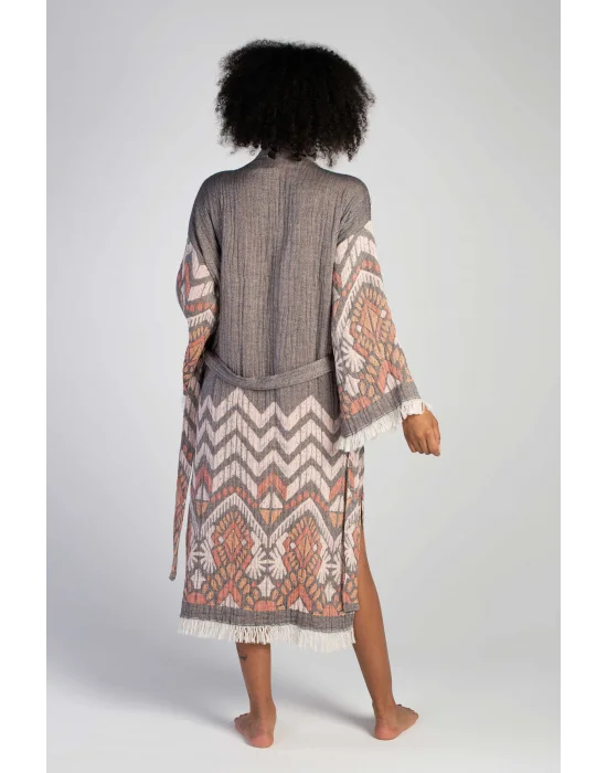 Acteon Black Bathrobe