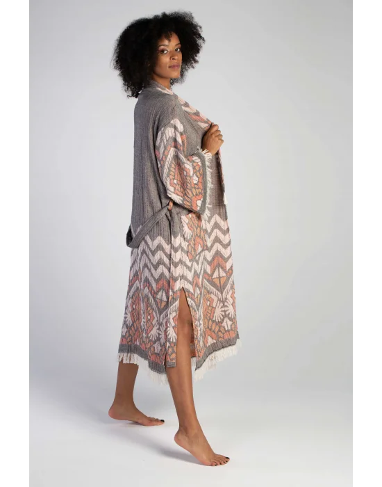 Acteon Black Bathrobe