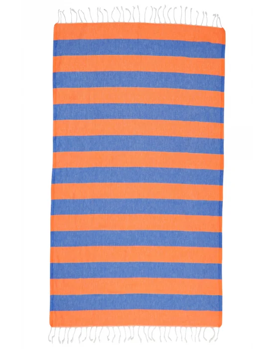 Clotho Orange & Blue Peshtemal