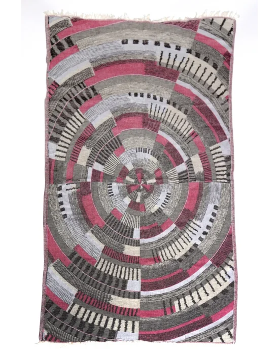 CF Summer Red & Grey Peshtemal