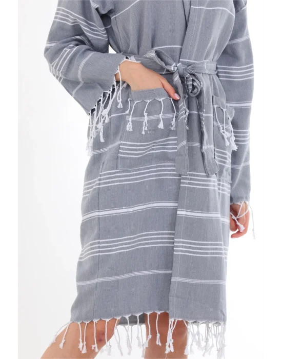 Didyma Anthracite Bathrobe