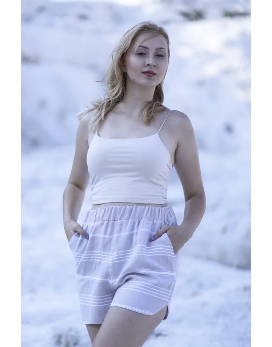 Didyma Beige Beach Short