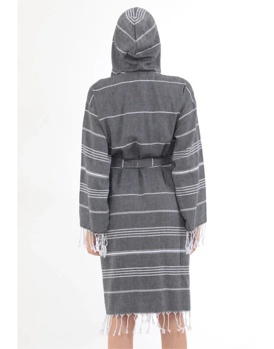 Didyma Black Bathrobe