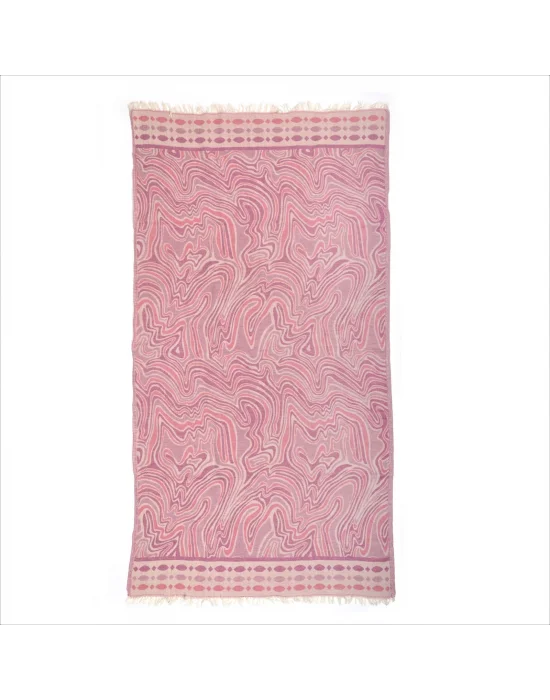 Ebru Purple Peshtemal