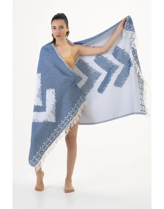 Edessa Blue Peshtemal