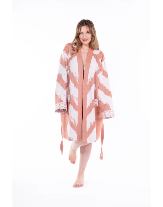 Edessa Terra Bathrobe - V Short