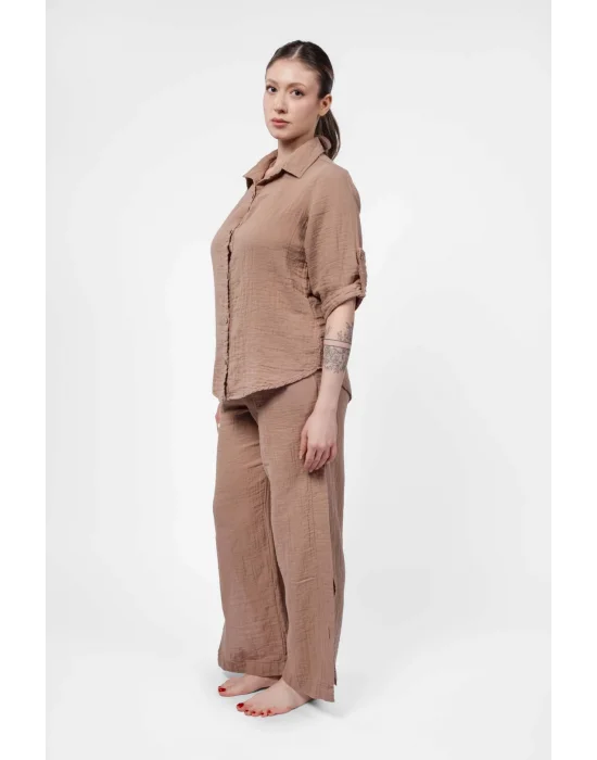 Elya Brown Shirt