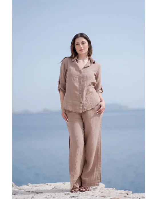 Elya Brown Shirt