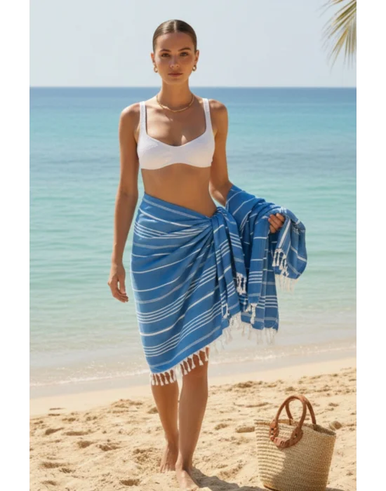 Gordion Blue Peshtemal
