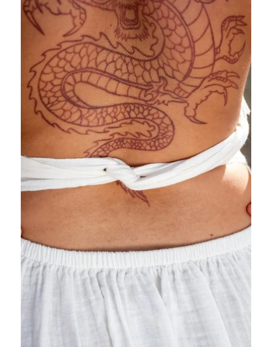 Hera White Muslin Dress