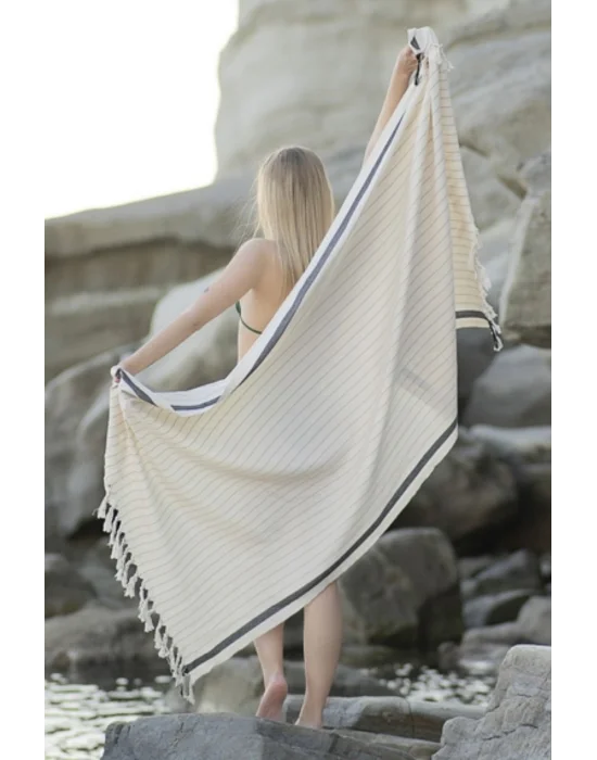Hieron Beige Peshtemal