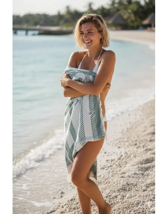 Laodikia Grünes Peshtemal