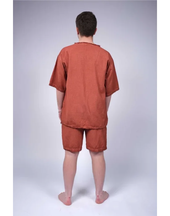 Atelier Chaputs Linen Terra Shorts
