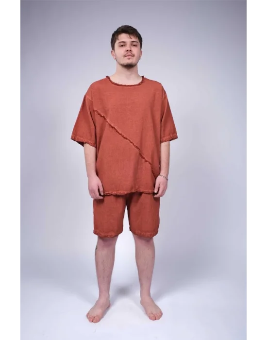 Atelier Chaputs Linen Terra Shorts