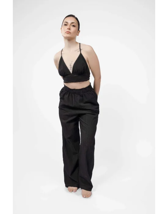 Ateiler Chaputs Ketten Luna Black Bustier One-Size