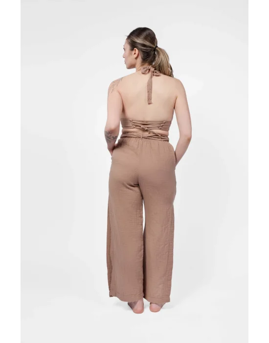 Ateiler Chaputs Keten Luna Kahve Büstiyer One-Size