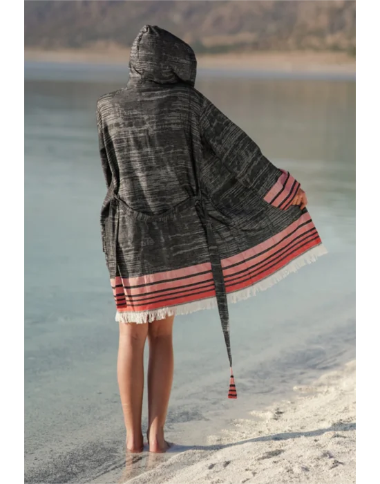 Melongena Black Bathrobe