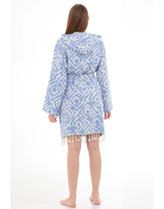 Misis Blue Bathrobe