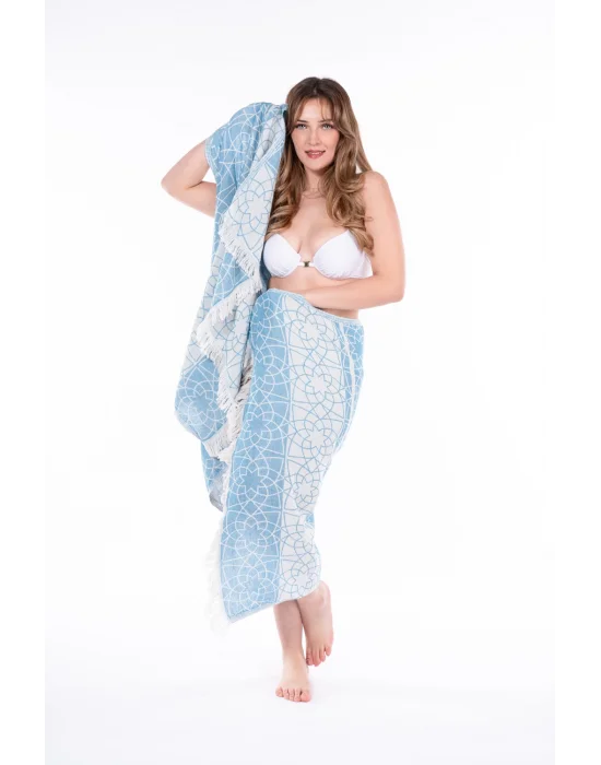 Nysa Blue Peshtemal
