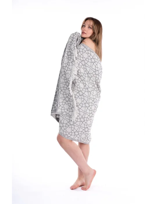 Nysa Grey Peshtemal
