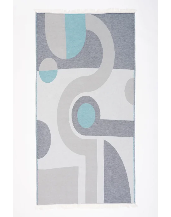 Pergamon Mavi Peshtemal