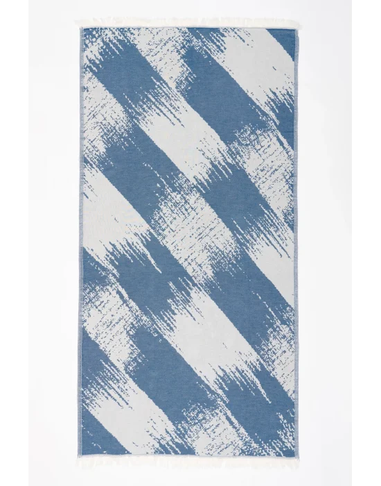 Perge Navy Blue Peshtemal