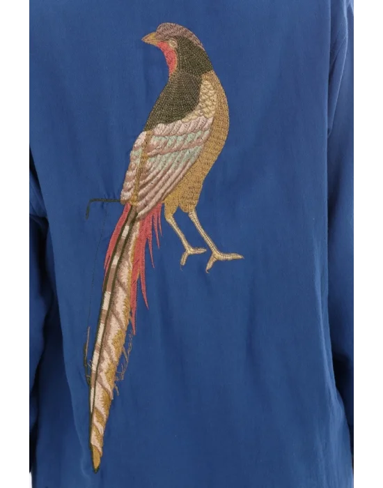 Polly Denim Blue Bathrobe