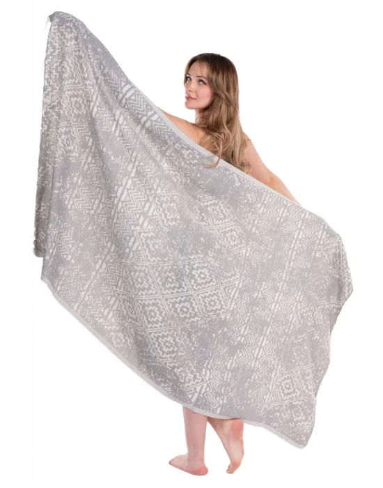 Priene Grey Peshtemal