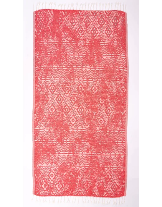 Priene Red Peshtemal