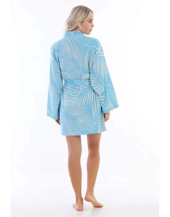 Smyrna Blue Bathrobe