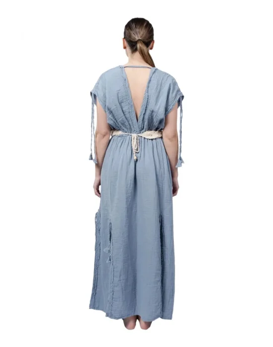 Stella Blue Muslin Dress